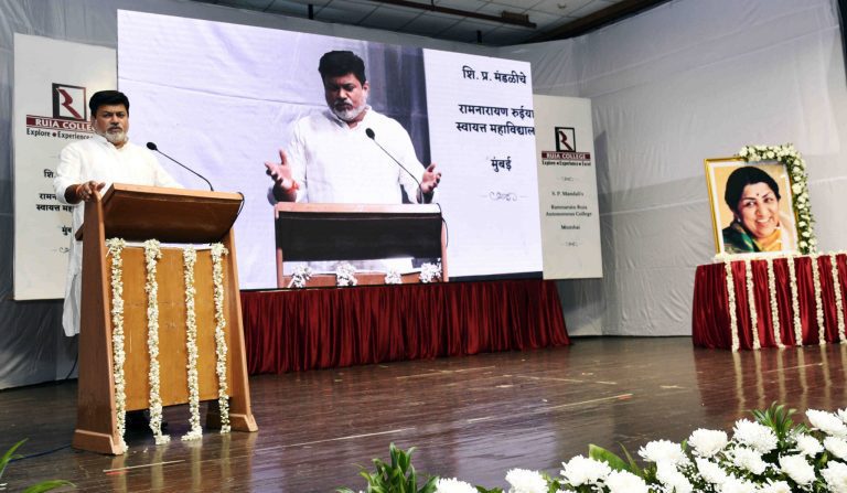 ‘भारतरत्न’ लता मंगेशकर यांच्या स्मरणार्थ मुंबईत संगीत अकादमी स्थापन करण्याची महाराष्ट्र सरकारची घोषणा 