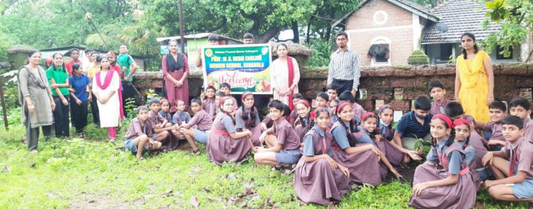 सिंधुदुर्ग:साई इंग्लिश मिडियम स्कूलमध्ये कृषी दिन