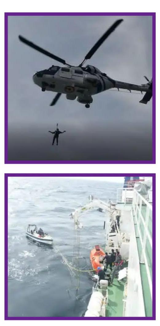 भारतीय तटरक्षक दलाची मोठी कामगिरी, रत्नागिरीतील समुद्रात बुडणाऱ्या जहाजातून 19 जणांची सुखरूप सुटका