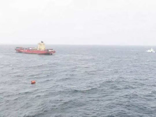 WhatsApp Image 2022-09-20 at 2.42.53 AM कोकण किनारपट्टीला अलर्ट…!, बुडालेल्या जहाजातून तेल गळती सुरू