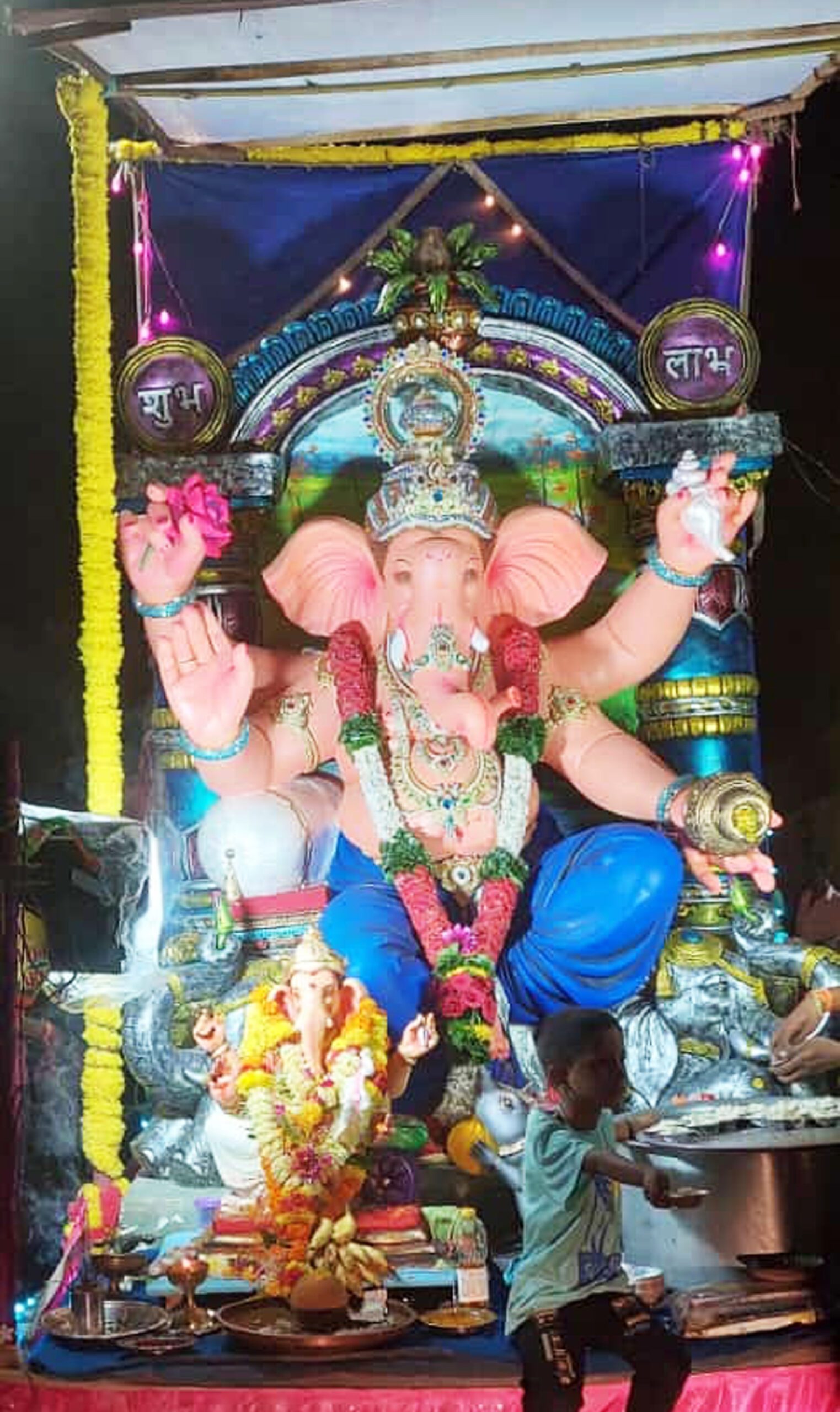 सिंधुदुर्ग  : तांबळेश्वर-भगवती मित्रमंडळाच्या गणपतीचे विसर्जन