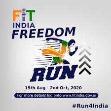 फिट इंडिया फ्रीडम रन जिल्ह्यात 2 ऑक्टोबर ते 31 ऑक्टोबर 'फिट इंडिया फ्रीडम रन' उपक्रम राबविण्यात येणार