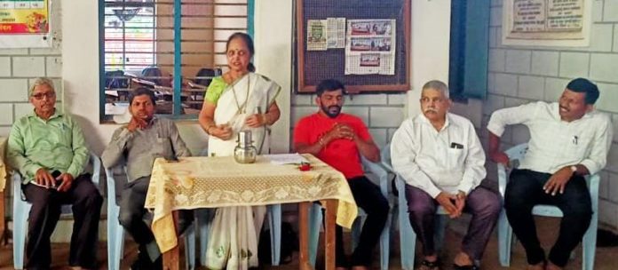 मराठी भाषा गौरव कार्यक्रमात वृंदा कांबळी यांनी मार्गदर्शन केले.