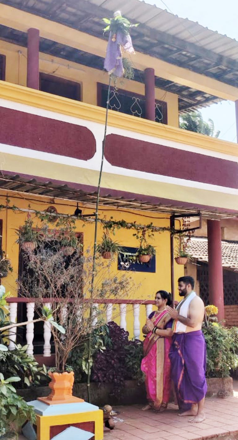 घरोघरी उत्साहात गुढी पूजन;