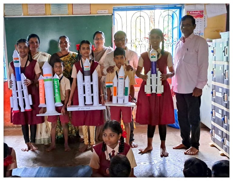 चंद्रनगरच्या चांद्रयान-3 ची उत्तुंग भरारी