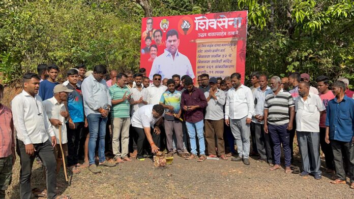 बिळवस सातेरी मंदिर,भूमिपूजन,