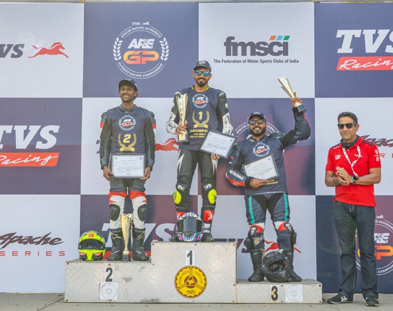 TVS RACING SETS BENCHMARK WITH THE FIRST EDITION OF TVS ARE GP CUP - 1000+ TVS APACHE CUSTOMERS EXPERIENCE TRACK RIDING