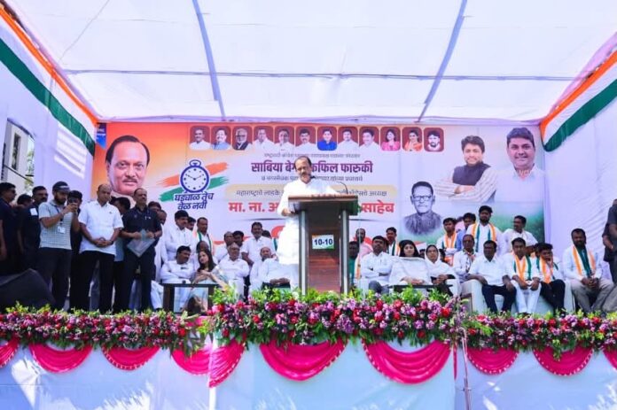 जिंतूरात रा.काँ.ची शक्तीसभा; विकासासाठी सक्षम नेतृत्वाची हाक