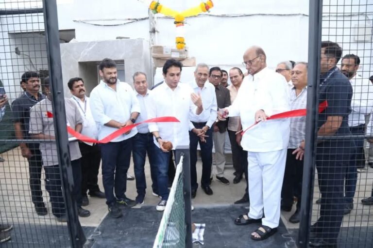 शरद पवारांच्या हस्ते गरवारे क्लबमधील अत्याधुनिक क्रीडा सुविधांचा भव्य शुभारंभ