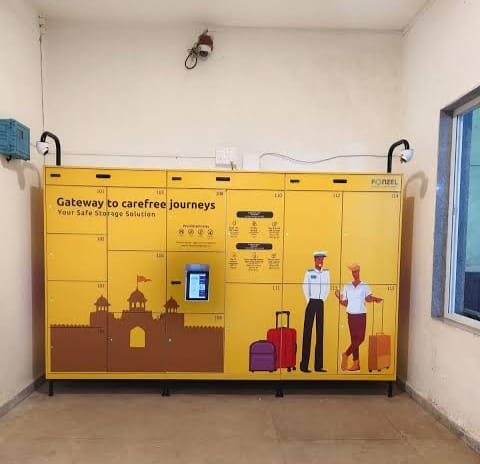 Kokan Railway Digi Locker Suvidha suru रत्नागिरी स्थानकांवर कोकण रेल्वेची ‘डिजी लॉकर’ सुविधा सुरू