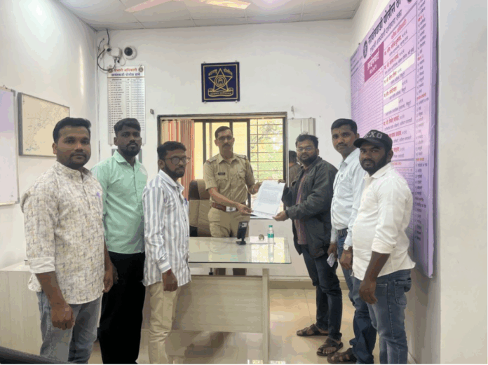 आंबेगावच्या शेतकऱ्यावर अमानुष मारहाण करून आरोपी मोकाट !