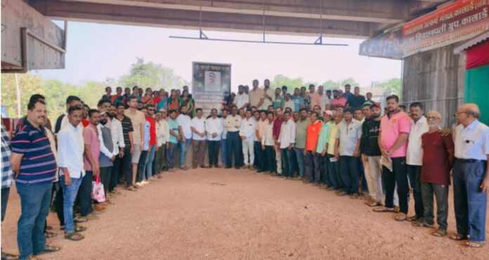कासार्डे येथे कस्तुरी पाताडे हिला श्रद्धांजली