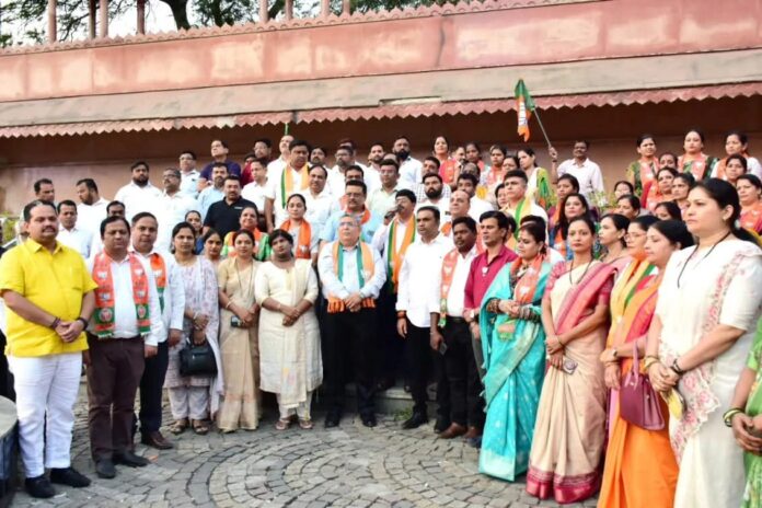 नगरपरिषद–नगरपंचायत निवडणुकीतील घवघवीत यशाचा नवी मुंबईत भाजपकडून जल्लोष