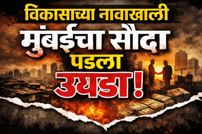 विकासाच्या नावाखाली मुंबईचा सौदा पडला उघडा !