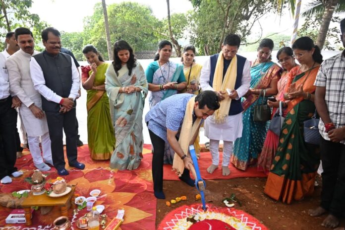 सावंतवाडी उपविभागीय कार्यालयाच्या नव्या इमारतीचे भूमिपूजन; ४.३३ कोटींचा निधी मंजूर