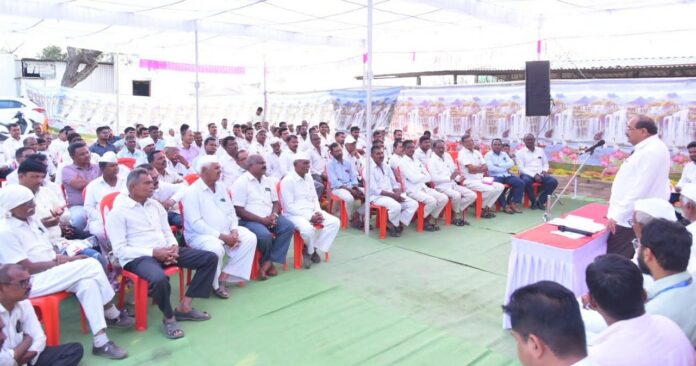 वरवंडी सौर प्रकल्पामुळे आश्वी पंचक्रोशी भारनियमनमुक्त होणार – पालकमंत्री डॉ.राधाकृष्ण विखे पाटील