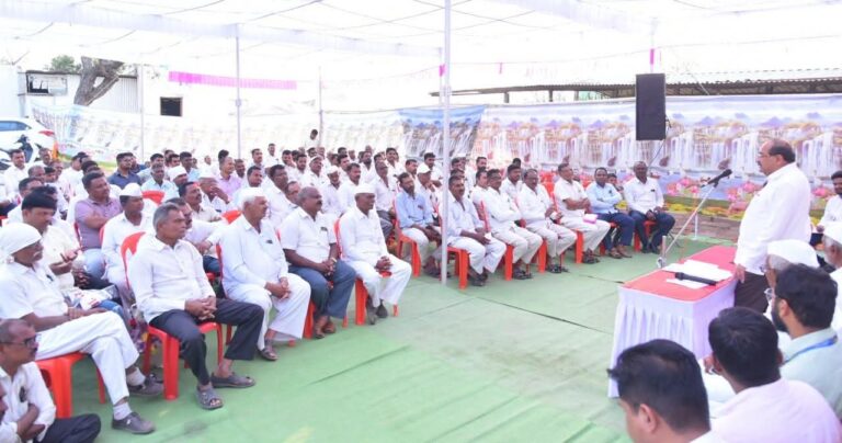 वरवंडी सौर प्रकल्पामुळे आश्वी पंचक्रोशी भारनियमनमुक्त होणार – पालकमंत्री डॉ.राधाकृष्ण विखे पाटील