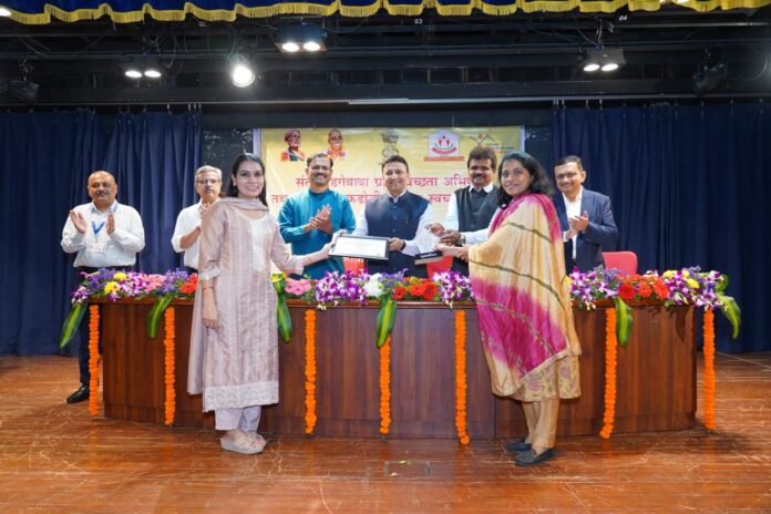 महाआवास अभियानात रायगड जिल्हा परिषदेचा गौरव