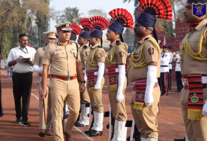 रत्नागिरी जिल्हा पोलीस दलाची वार्षिक तपासणी पार