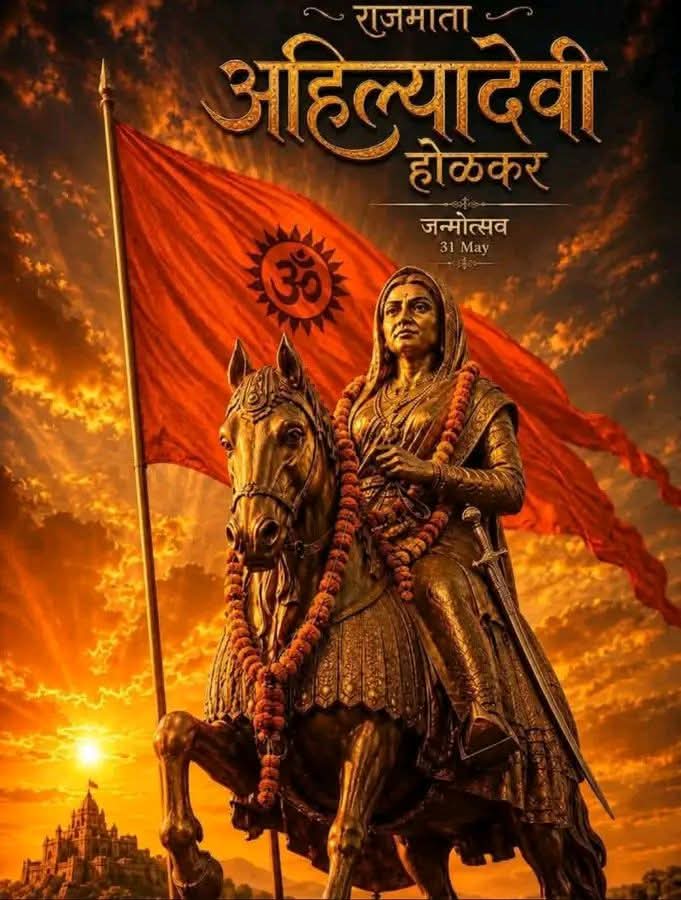 पुण्यश्लोक राजमाता अहिल्याबाई होळकर यांच्या जयंतीनिमित्त विनम्र अभिवादन.