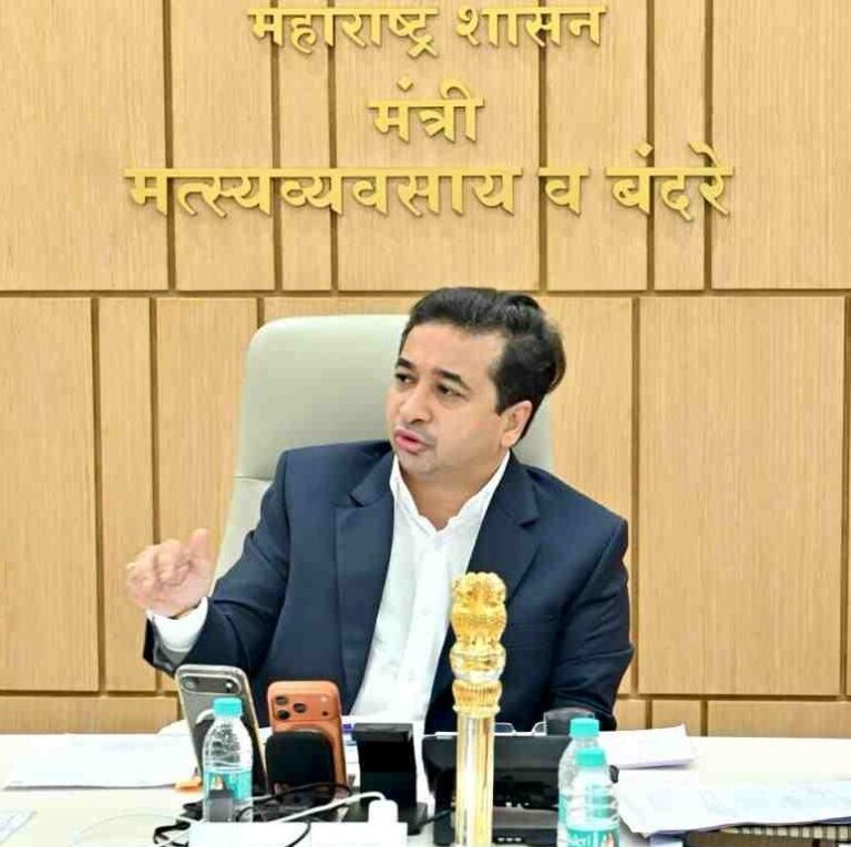 किनारी सुरक्षेसाठी समन्वय यंत्रणा अधिक सक्षम करणार – मंत्री नितेश राणे