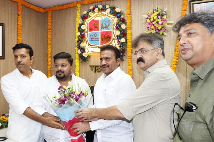 ठाणे महानगरपालिकेत रा. काँ.श. पवार पक्षाच्या ‘गटनेता’ कार्यालयाचे उद्घाटन ठाणे महानगरपालिकेत राष्ट्रवादी काँग्रेस शरदचंद्र पवार पक्षाच्या ‘गटनेता’ कार्यालयाचे उद्घाटन