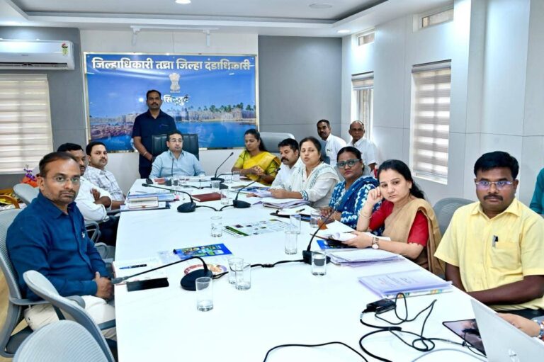 सिंधुदुर्गची मान्सूनपूर्व आढावा बैठक संपन्न