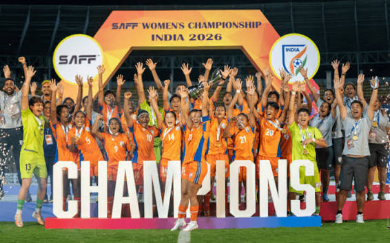 SAFF महिला फुटबॉल अजिंक्यपद स्पर्धेत भारताचे विजेतेपद