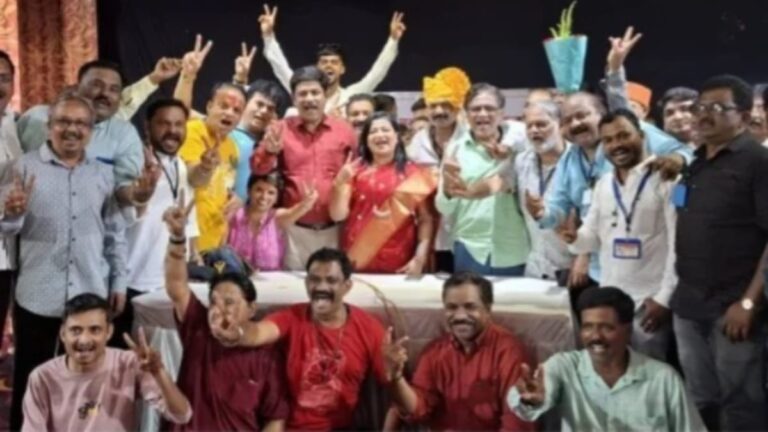 अखिल भारतीय मराठी चित्रपट महामंडळाच्या निवडणुकीत समर्थ पॅनेलचा दणदणीत विजय