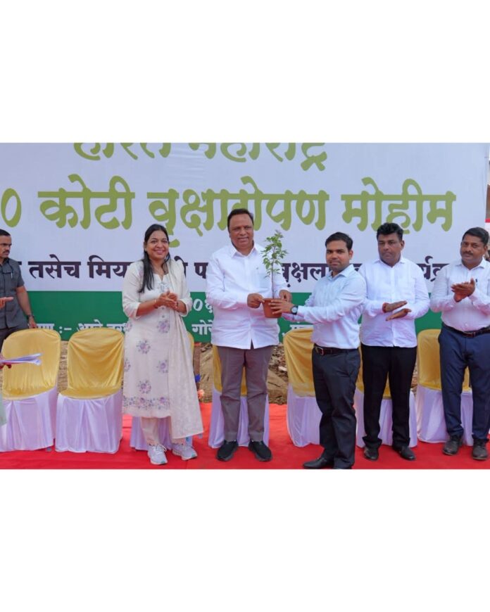 आरे परिसरातील तब्बल ८० एकर रिक्त जागेत ५ लाख वृक्षलागवड करण्यात येणार