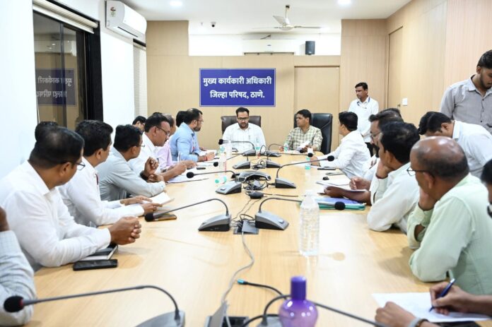 ठाणे जिल्हा परिषदेत प्राथमिक शिक्षकांच्या विविध प्रलंबित प्रश्नांवर सकारात्मक चर्चा
