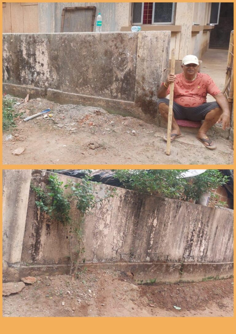 स्वखर्चातून गटाराची साफसफाई; बांद्यात अण्णांचा आदर्श उपक्रम