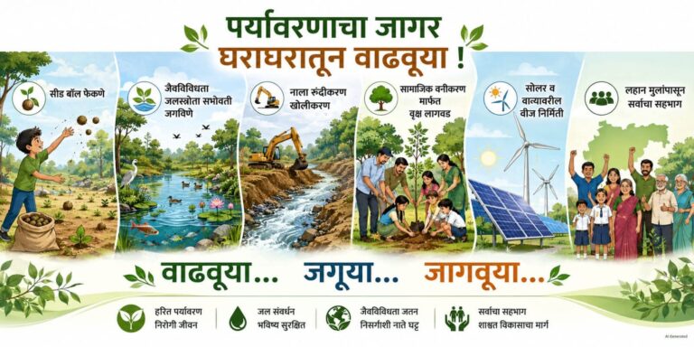 ५ जून : जागतिक पर्यावरण दिन; निसर्ग संवर्धनाची सामूहिक जबाबदारी