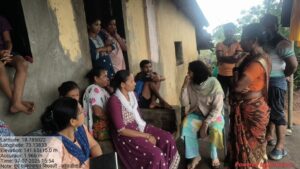 कावजी वाडी दरड दुर्घटना : आपदग्रस्त कातकरी कुटुंबांना प्रशासनाचा मदतीचा हात