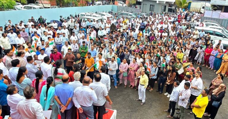 दिल्लीतील युवकांच्या आंदोलनाला शेकापचा पाठिंबा