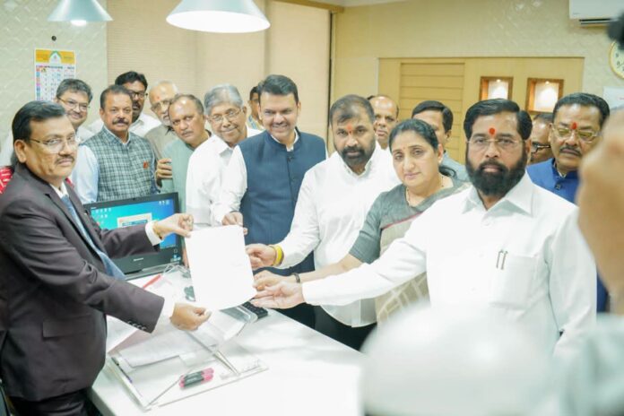 विधानपरिषद उपसभापतीपदासाठी सचिन अहिर यांचा उमेदवारी अर्ज दाखल; महायुतीचा विजय निश्चित – उपमुख्यमंत्री एकनाथ शिंदे
