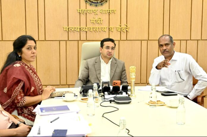 मोर्शीतील मत्स्य विज्ञान महाविद्यालयाच्या कामांना गती द्या - मत्स्यव्यवसाय व बंदरे मंत्री  नितेश राणे 
