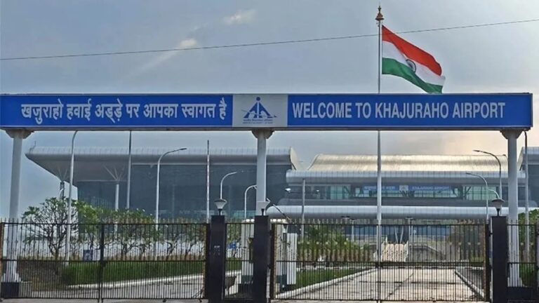 विमानसेवा बंद असतानाही खजुराहो विमानतळ ग्राहक समाधानात देशात अव्वल