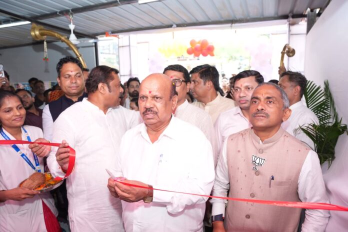 कळंबोलीतील नागरी प्राथमिक आरोग्य केंद्र 8अ चे नव्या जागेत उद्घाटन