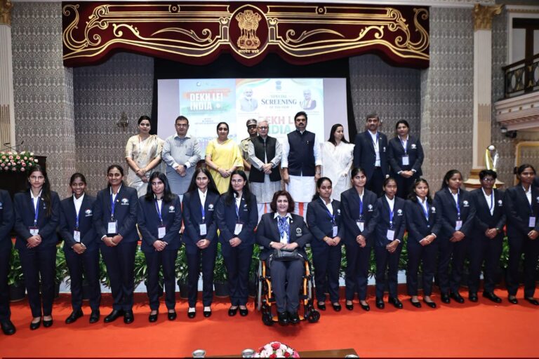 दृष्टिबाधित महिला क्रिकेटपटूंनी रचला इतिहास; जगज्जेत्या भारतीय संघाचा भव्य सत्कार