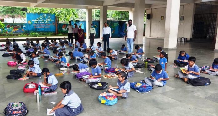 राज्यस्तरीय बाल चित्रकला स्पर्धेत नवी मुंबईतील ३,७०३ विद्यार्थ्यांचा उत्स्फूर्त सहभाग राज्यस्तरीय बाल चित्रकला स्पर्धेत नवी मुंबईतील ३,७०३ विद्यार्थ्यांचा उत्स्फूर्त सहभाग