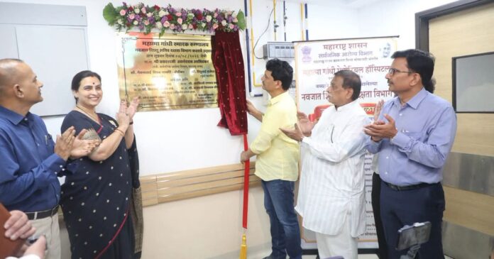 राज्यातील 10 नव्या दंत शल्यक्रिया व नवजात शिशु अतीव दक्षता विभागांचे उद्घाटन महात्मा गांधी मेमोरियल हॉस्पिटलसह राज्यातील 10 नव्या दंत शल्यक्रिया व नवजात शिशु अतीव दक्षता विभागांचे उद्घाटन