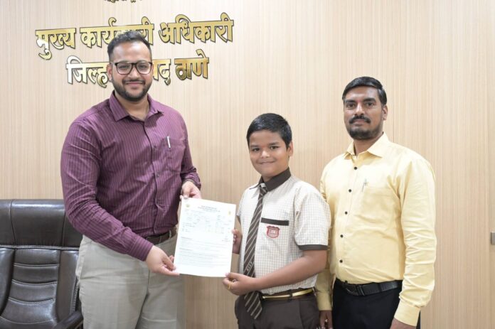 शिष्यवृत्ती परीक्षेत सर्वज्ञ होन्याळकर जिल्हा परिषद शाळांमधून प्रथम