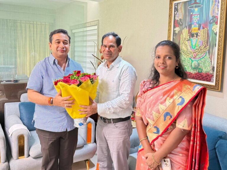 सिंधुदुर्गच्या आरोग्य सुविधांबाबत चर्चा; आरोग्य विभागाचे सचिव ई. रवींद्रन यांची नितेश राणे यांना सदिच्छा भेट