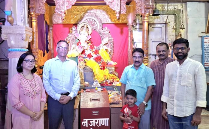 उच्च न्यायालयाचे न्यायाधीश अमित जामसंडेकर यांची आचरा संस्थानास भेट