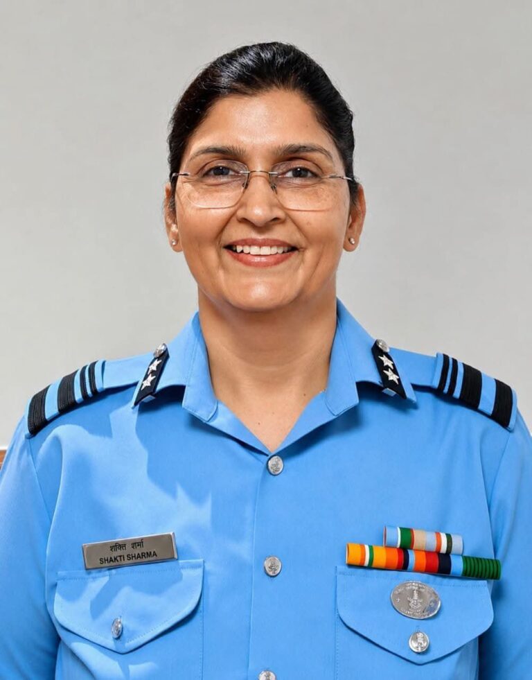 एअर व्हाईस मार्शल शक्ती शर्मा यांची ऐतिहासिक कामगिरी; संरक्षण दलातील पहिल्या गैर-वैद्यकीय महिला टू-स्टार अधिकारी