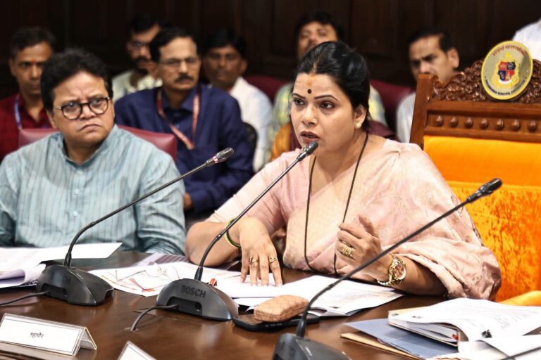 गणेशोत्सवाच्या तयारीचा महापालिकेत आढावा; ३७८ विसर्जन स्थळे सज्ज