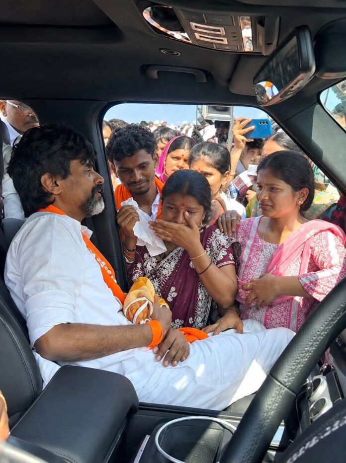 ‘वापस आलो नाही तर समाजाला दोष देऊ नको…’ — मनोज जरांगे पाटील