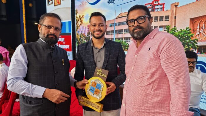 आडे गावचे सुपुत्र अद्वैत वायंगणकर यांना ‘ठाणे गौरव गुणीजन’ पुरस्कार