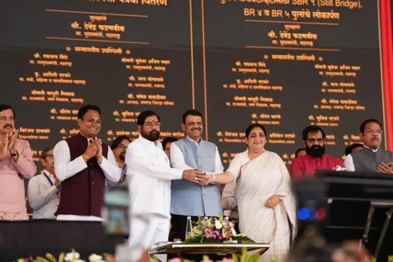 पनवेलमध्ये ‘नैना’ विकासकामांचा शुभारंभ; विमानतळ कनेक्टिव्हिटी प्रकल्पांसह उरण बाह्य वळण मार्गाचे लोकार्पण